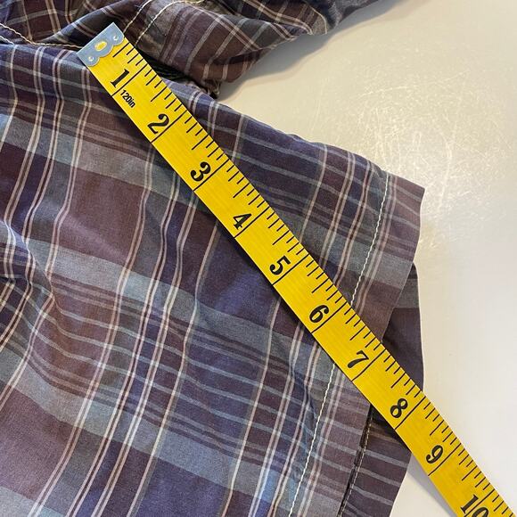 POLO by Ralph Lauren Plaid Swim Trunks Mens XXL Brown Board Shorts Beach Preppy - Picture 11 of 12